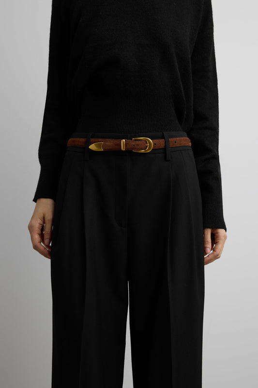 MILA SUEDE WESTERN BELT
