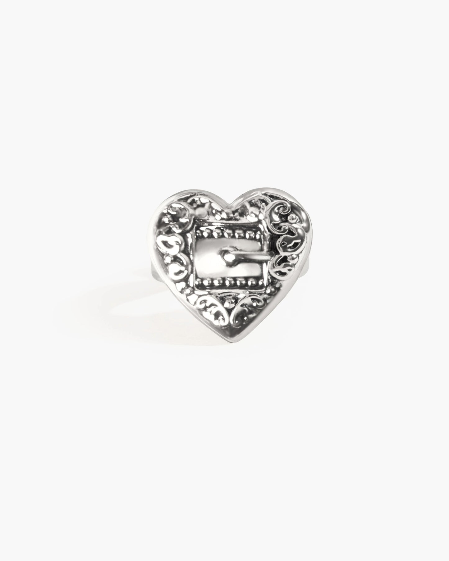 Belted Heart Ring