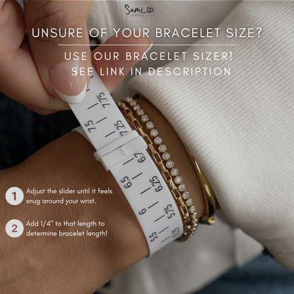 Oval Bezel Tennis Bracelet
