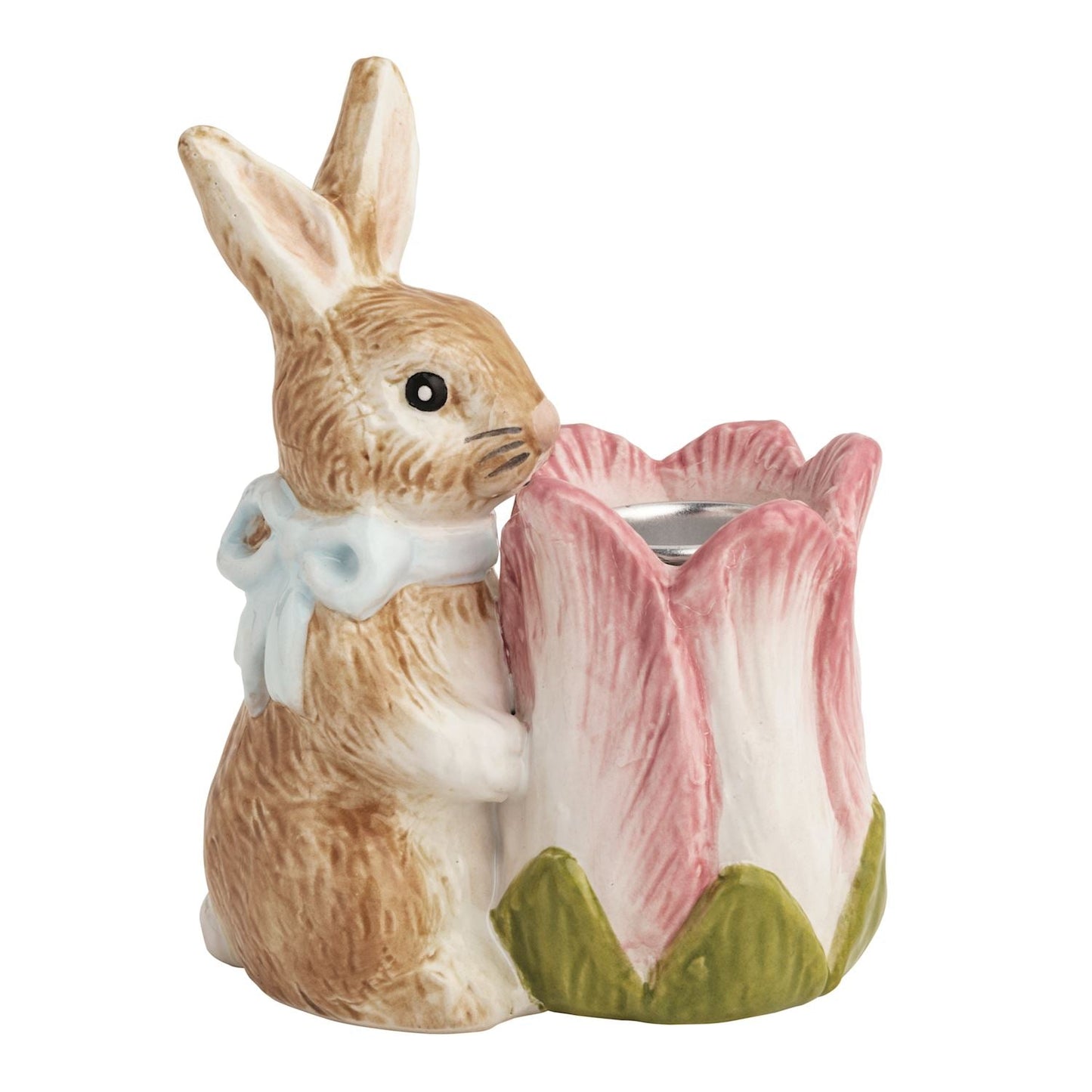 Bunny ceramic taper holder
