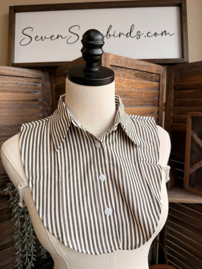 Black Stripe Collar