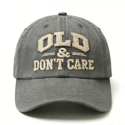üß¢ 2026 New Year Hot Sale |  Vintage Distressed ‚ÄúOLD & DON‚ÄôT CARE‚Äù Cap