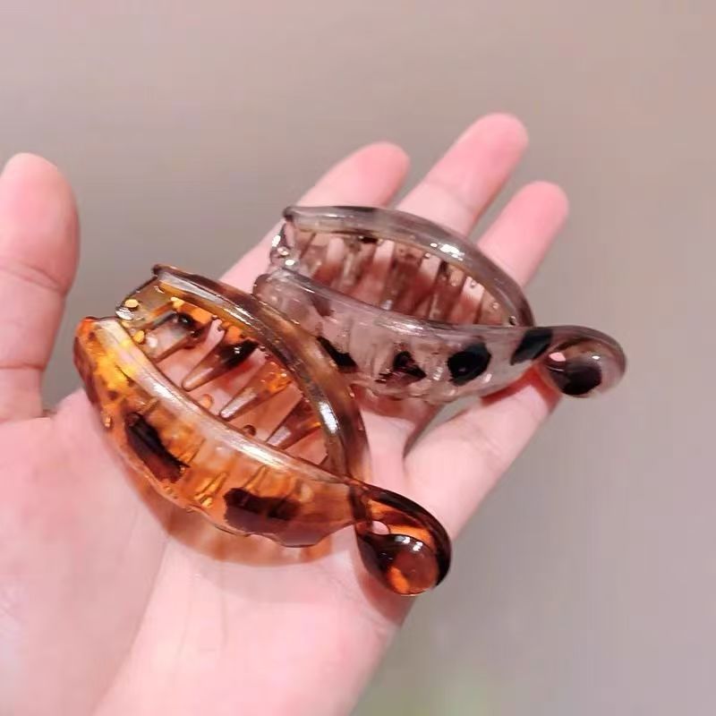Mini Non-Slip Banana Hair Clips (4PCS) ‚Äì Lightweight Hair Claw for Thin/Fine Hair Ponytails & Buns