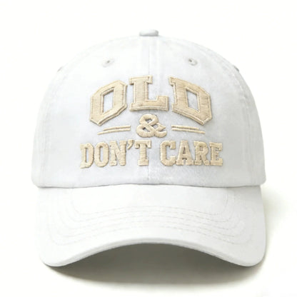 üß¢ 2026 New Year Hot Sale |  Vintage Distressed ‚ÄúOLD & DON‚ÄôT CARE‚Äù Cap