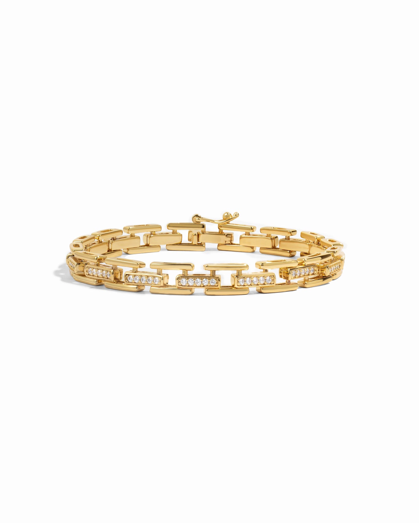 CZ Link Bracelet