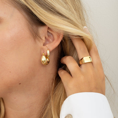 Chunky Basket Tube Hoops