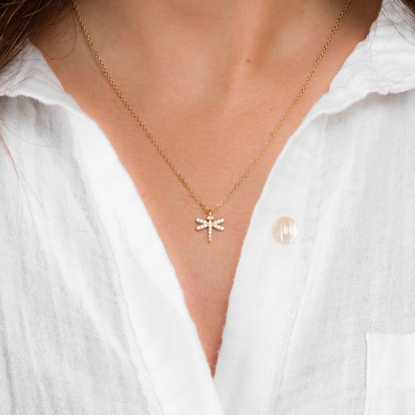 Dragonfly Necklace