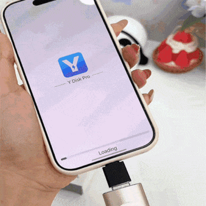 ‚ú®3-in-1 High-Capacity USB Drive with Fingerprint SecurityÔºàfor iPhoneÔºâ
