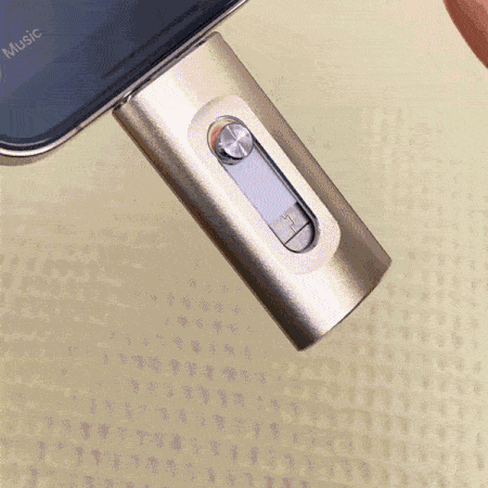 ‚ú®3-in-1 High-Capacity USB Drive with Fingerprint SecurityÔºàfor iPhoneÔºâ
