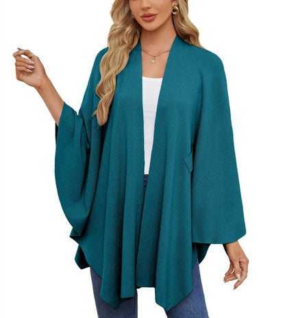 üî•Elegant Shawl Wraps Soft Open Front Poncho Shawl Wraps