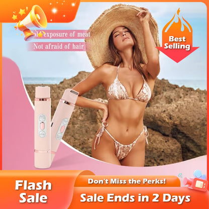 üî• - Winter & New Year Gift - Comfort 2 in 1 Electric Lady Shaver
