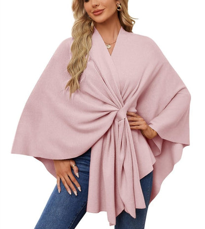 üî•Elegant Shawl Wraps Soft Open Front Poncho Shawl Wraps