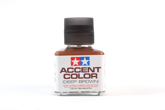 Accent Color Panel line Deep Brown Tamiya 87210