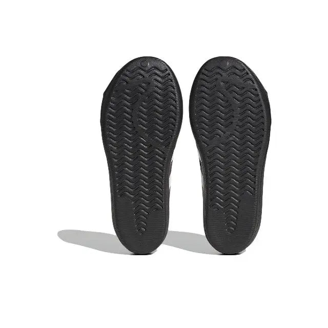 Adidas Adifom black outsole with textured zigzag tread