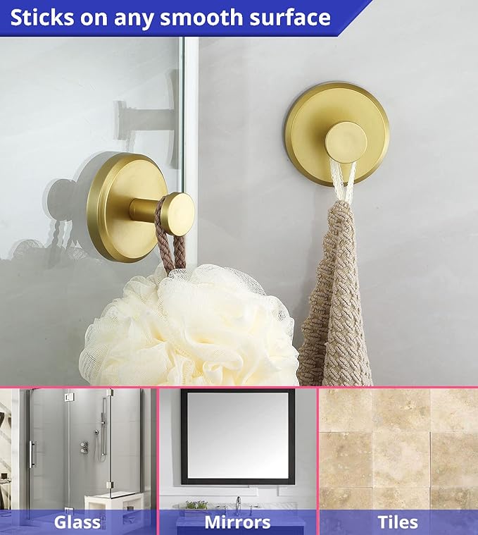 ü™ù Upgraded Suction Cup Hooks ‚Äì Strong 10lbs Hold, No Drilling & Reusable! üéâüëå