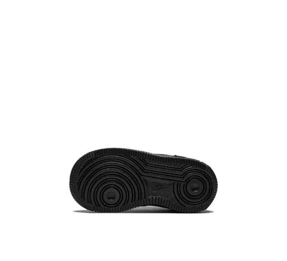 Black Nike Air Force 1 Low sneaker outsole tread view
