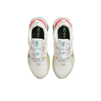 Nike Air Max 2021 running sneakers, white lace-up upper with multicolor accent detailing