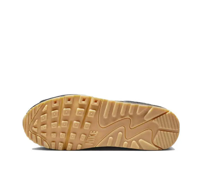 Nike Air Max 90 outsole tread in tan rubber