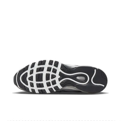 Nike Air Max 97 rubber outsole with grid tread and circular heel traction