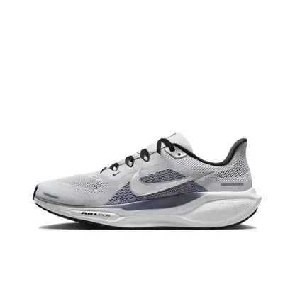 Nike Air Zoom Pegasus 41 running shoe, grey with dark charcoal accents