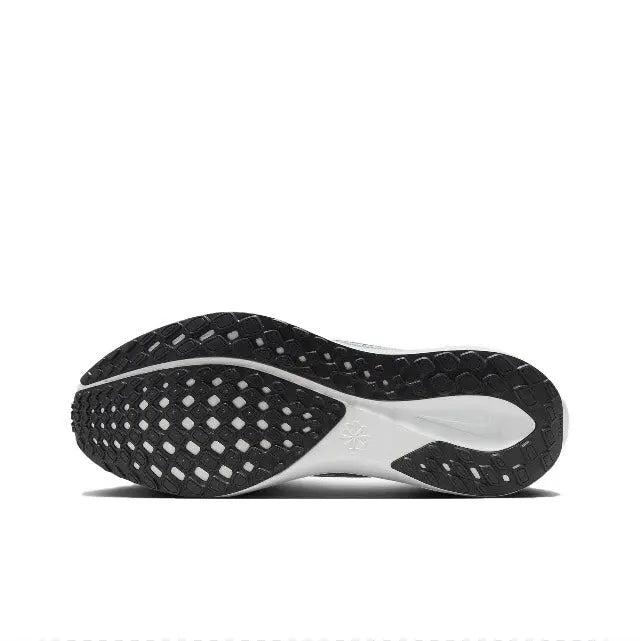 Nike Air Zoom Pegasus 41 outsole, dark traction pattern with white midsole
