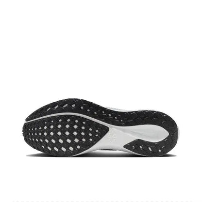 Nike Air Zoom Pegasus 41 outsole, dark traction pattern with white midsole