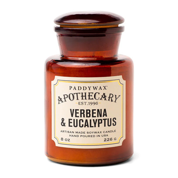 Apothecary Brown Glass Candles - City Bird