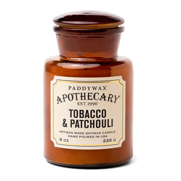 Apothecary Brown Glass Candles - City Bird