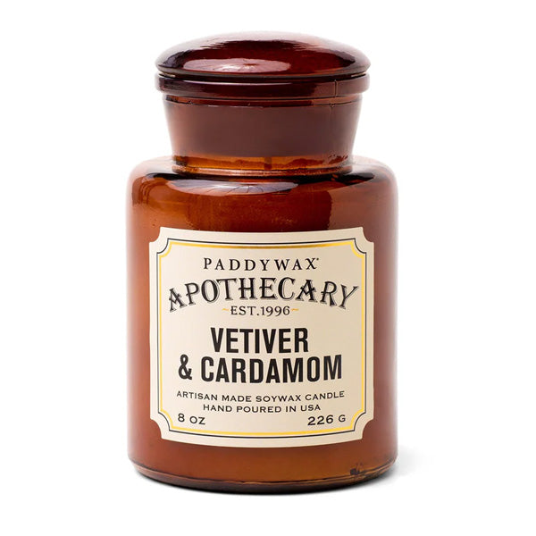 Apothecary Brown Glass Candles - City Bird