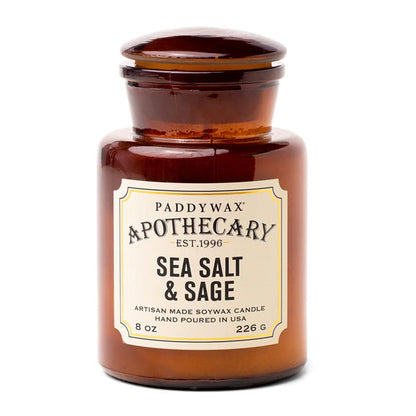 Apothecary Brown Glass Candles - City Bird