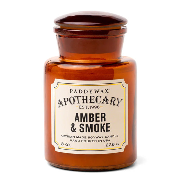 Apothecary Brown Glass Candles - City Bird