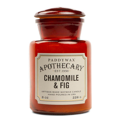 Apothecary Brown Glass Candles - City Bird