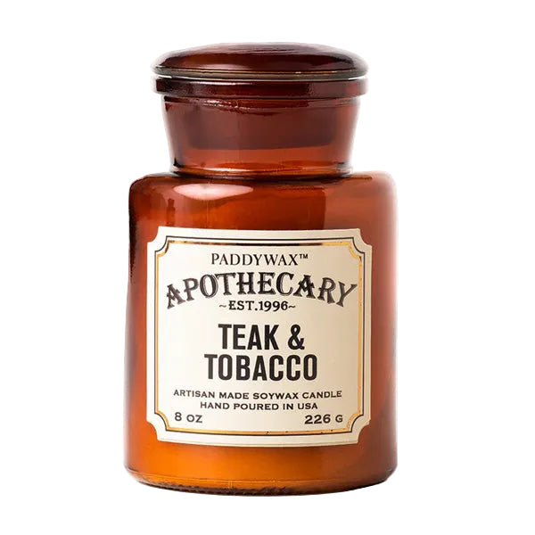 Apothecary Brown Glass Candles - City Bird