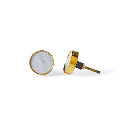 Ara Gold Round Frame Knob 4cm