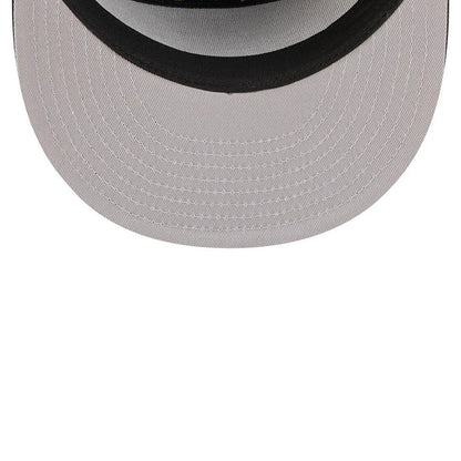 Pictured is this MLB 59FIFTY Day Athletics Split Panel 59FIFTY Fitted cap in black. 2