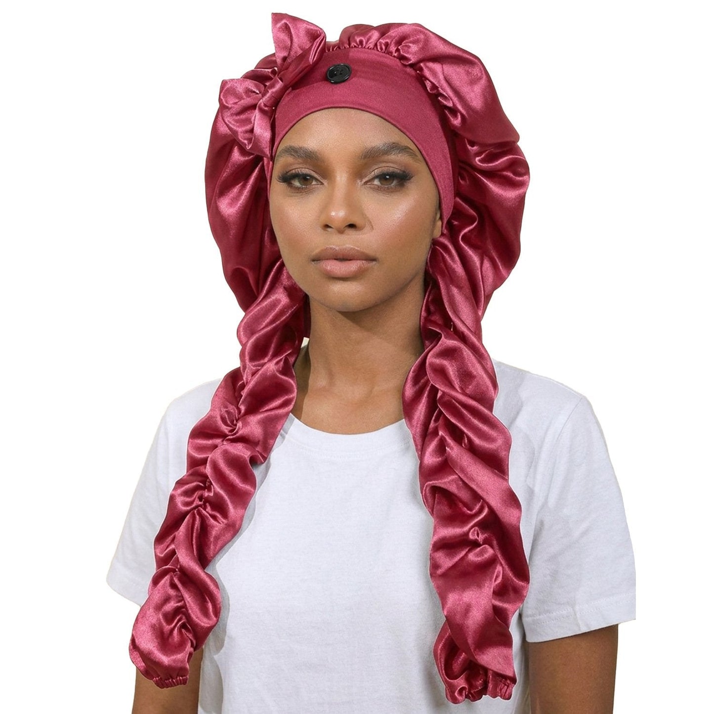 BUY 1 GET 1 FREEüî• Silk Bonnet for Long Curly Hair