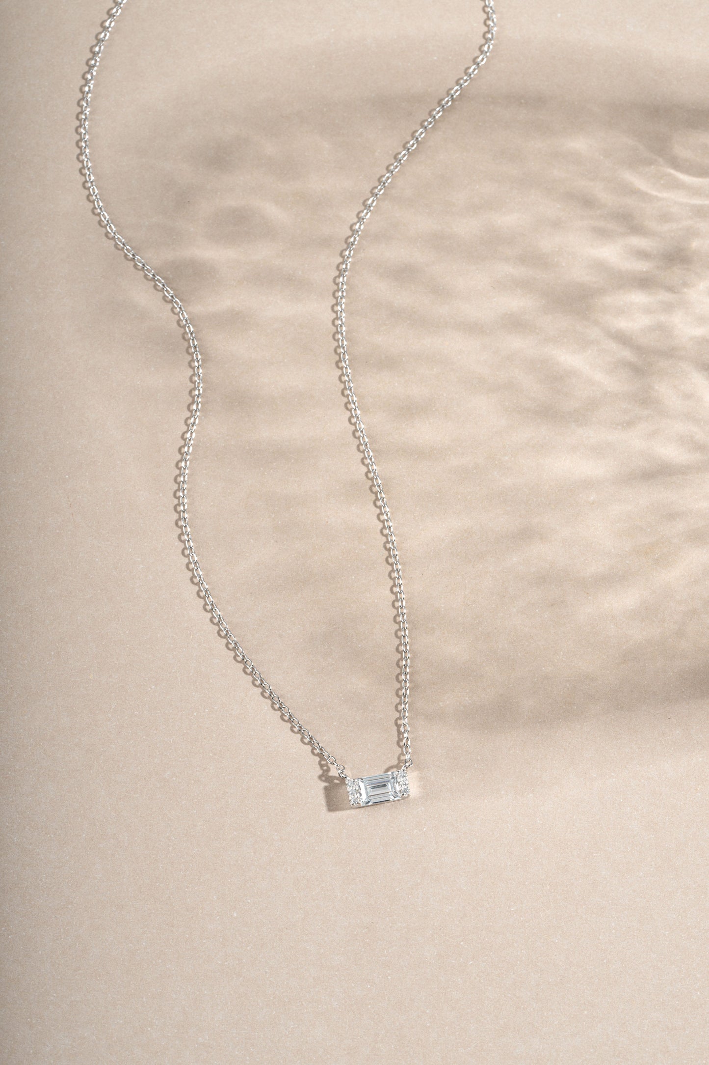 Baguette Necklace