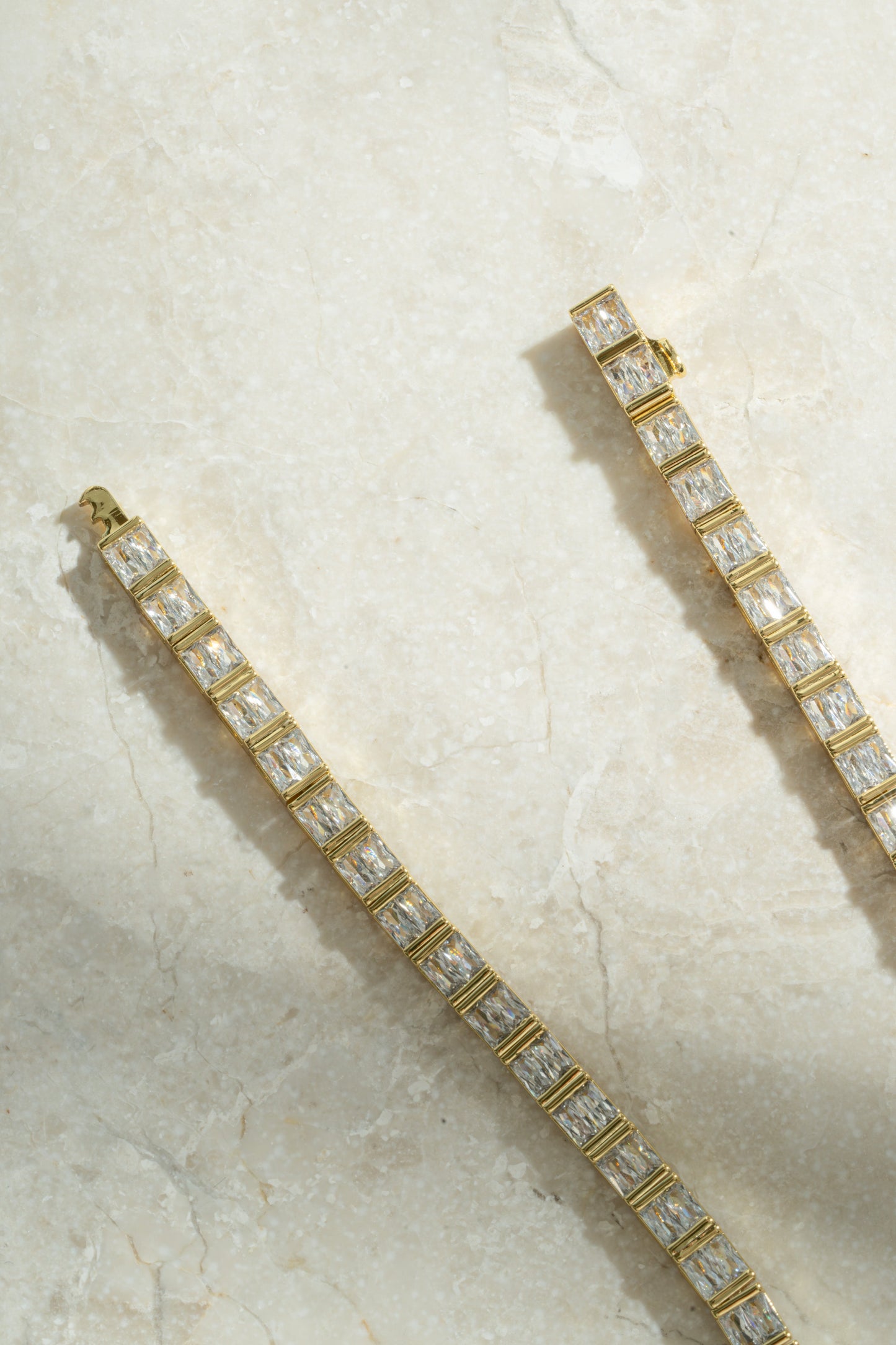 Baguette Tennis Necklace
