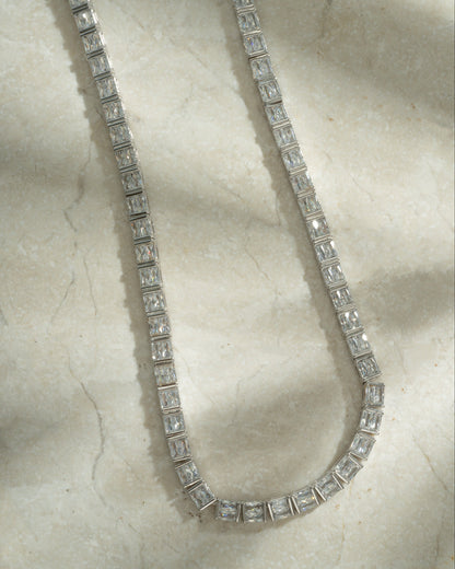 Baguette Tennis Necklace