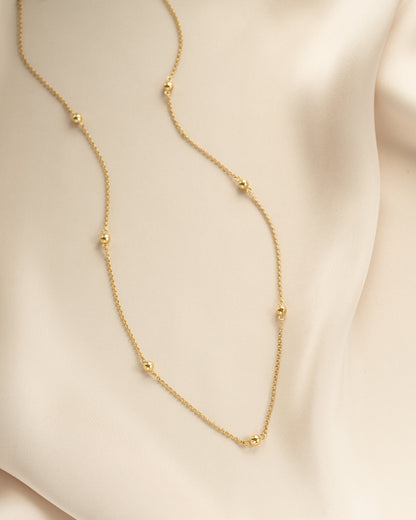 Beaded Ball Necklace