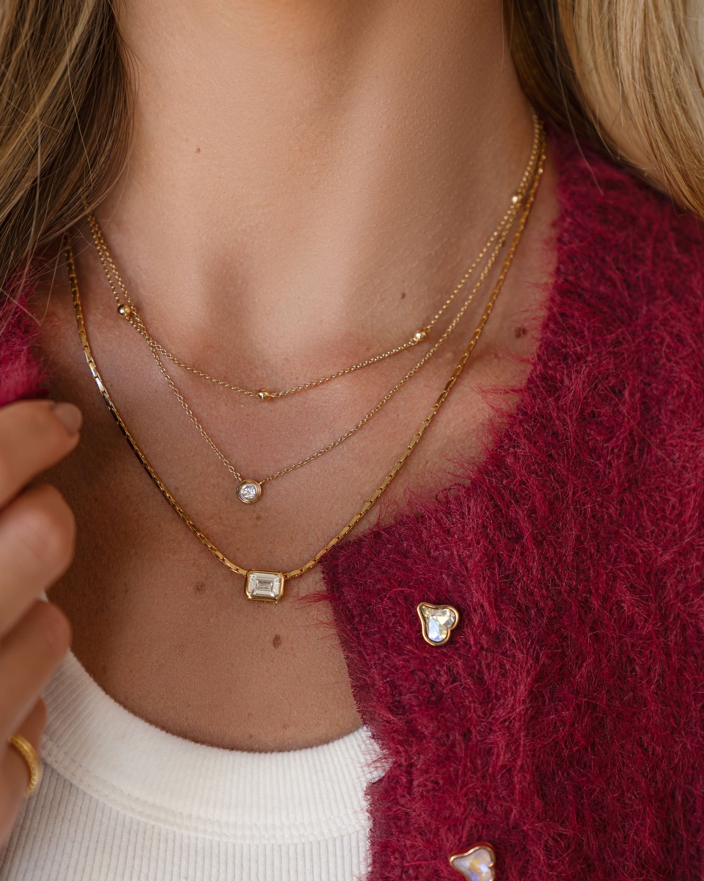 Beaded Ball Necklace