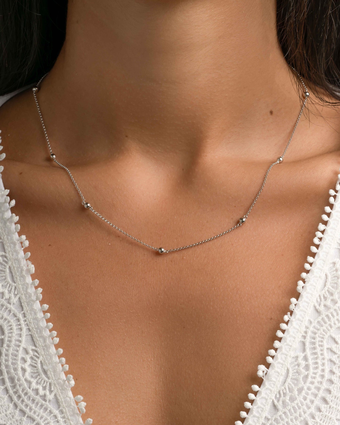 Beaded Ball Necklace