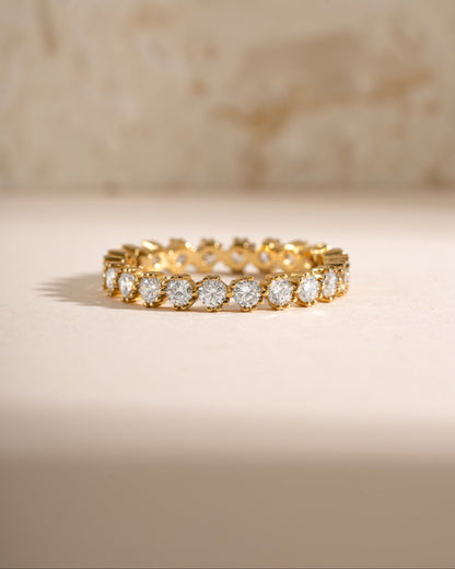Bezeled Eternity Ring