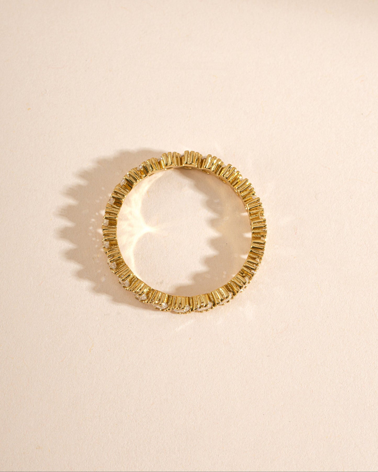Bezeled Eternity Ring