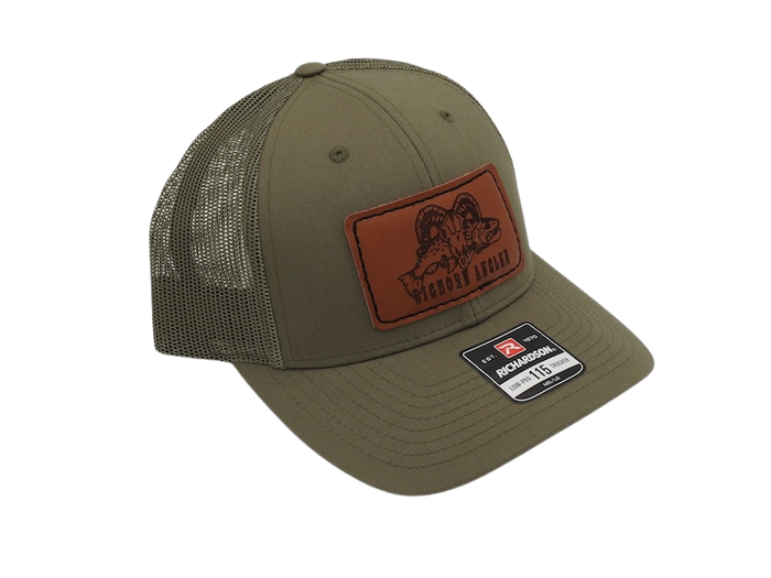 Bighorn Angler Leather Patch Hat