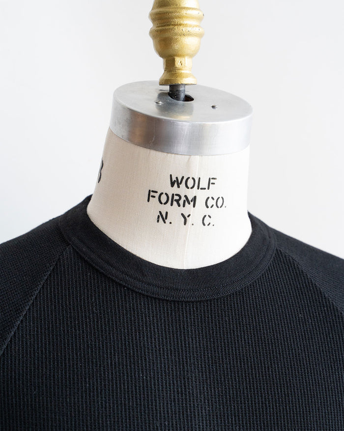 【Blurhms Rootstock】 Rought & Smooth Thermal Raglan Tee