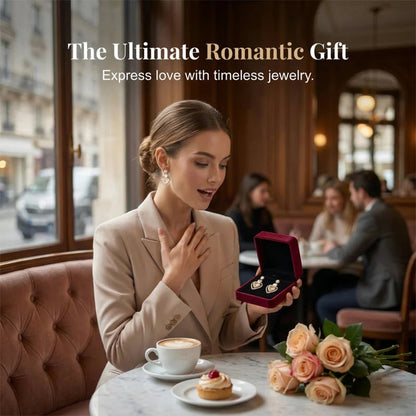 üíé LIMITED-TIME BUY 1 GET 1 FREE! ‚ú® Women‚Äôs Sparkling Double Heart Drop Earrings ‚Äì Dazzling, Lightweight, Romantic ‚ù§Ô∏è