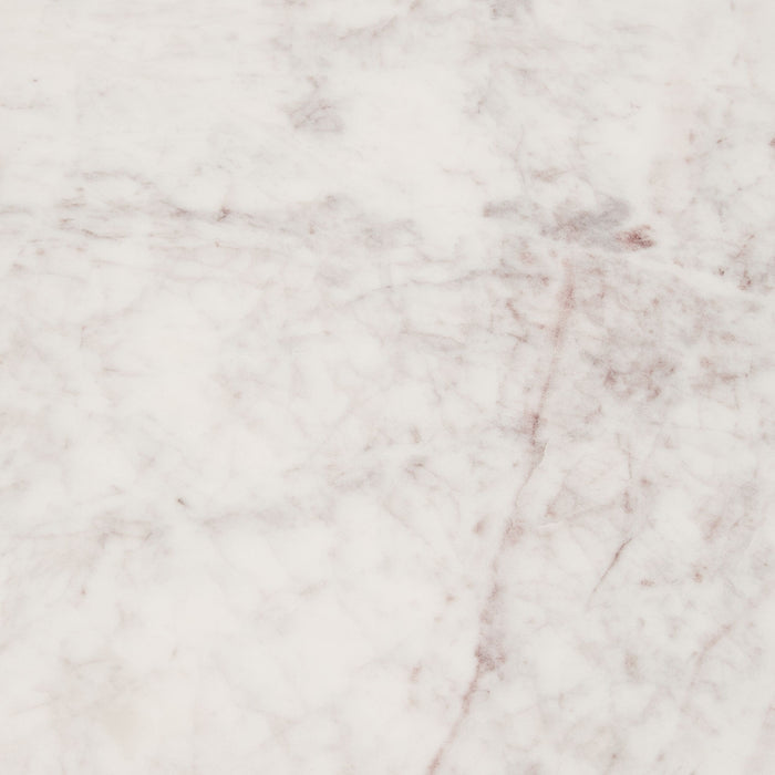Cassius Side Table Round Marble Top White
