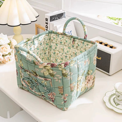 üíêüí•Boho Fabric Storage Basketüå∏