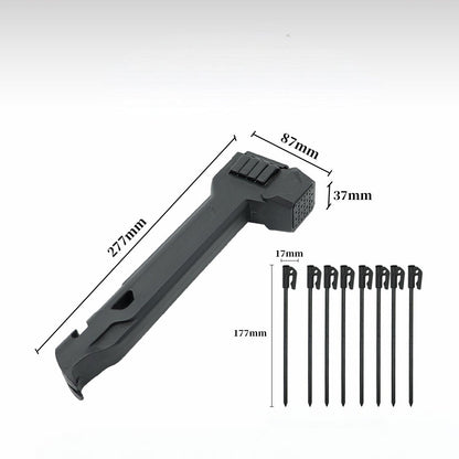 üî®üèïÔ∏èMultifunctional Camping Hammer & Tent Stake Puller‚ú®
